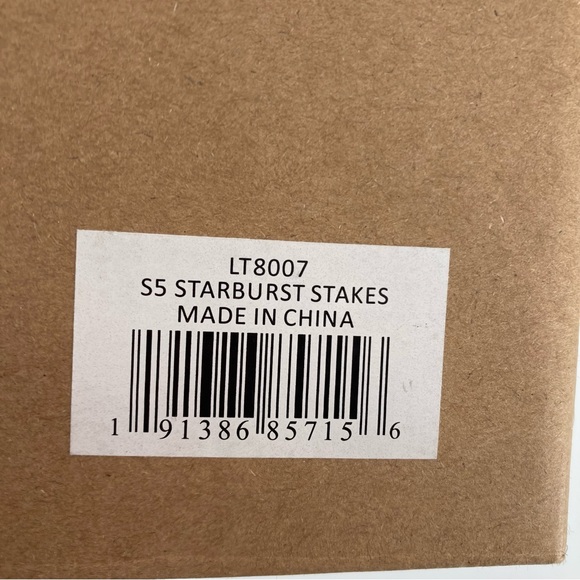 New Wind & Weather Starburst Garden Light Set 5 Pc LED Fairy Wedding Landscape - Picture 9 of 9